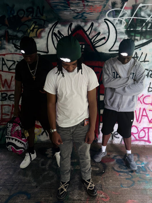 Forest Green Satin-Lined Skull Cap